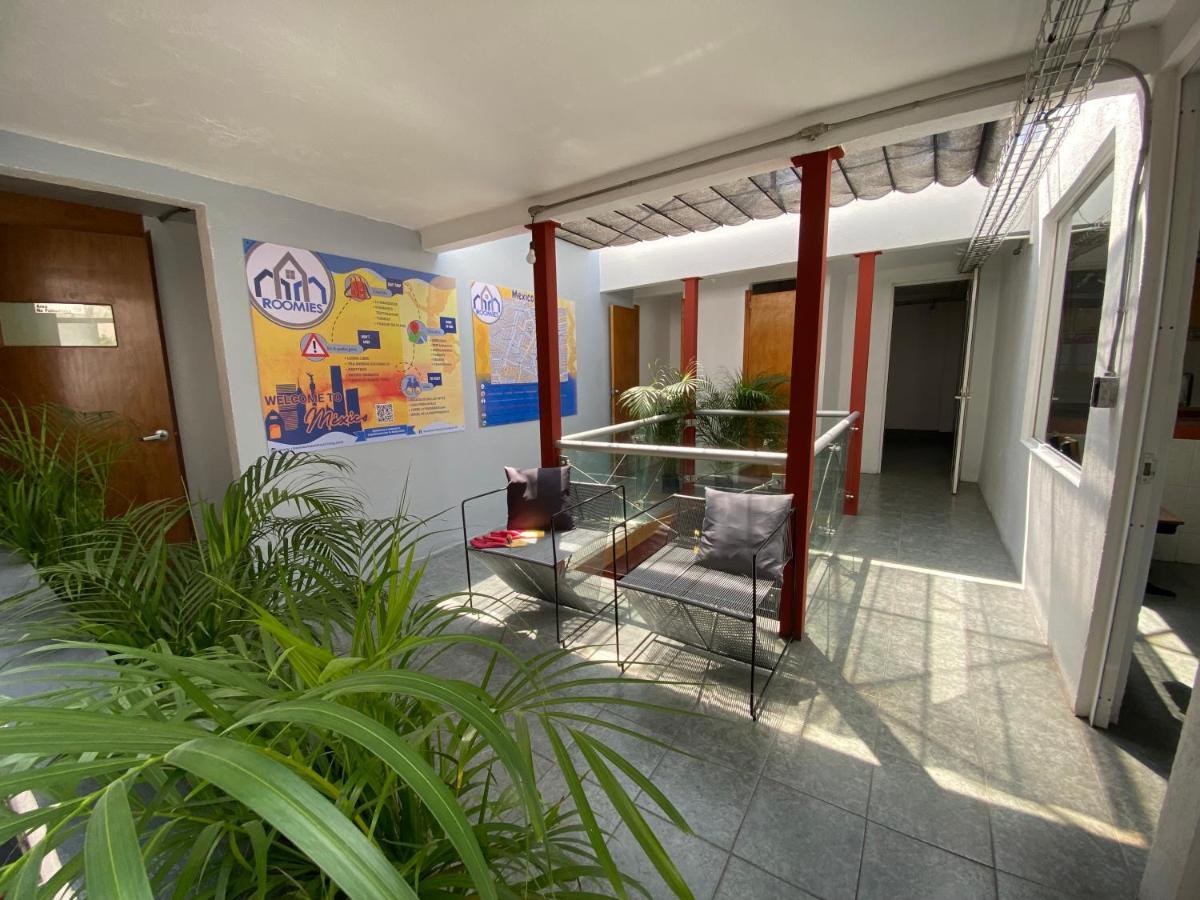 Roomies Hostel Reforma-El Angel Mexico By Eksteriør billede